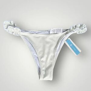 5 for $40 NWT Cupshe Bikini Bottom Women Size S White